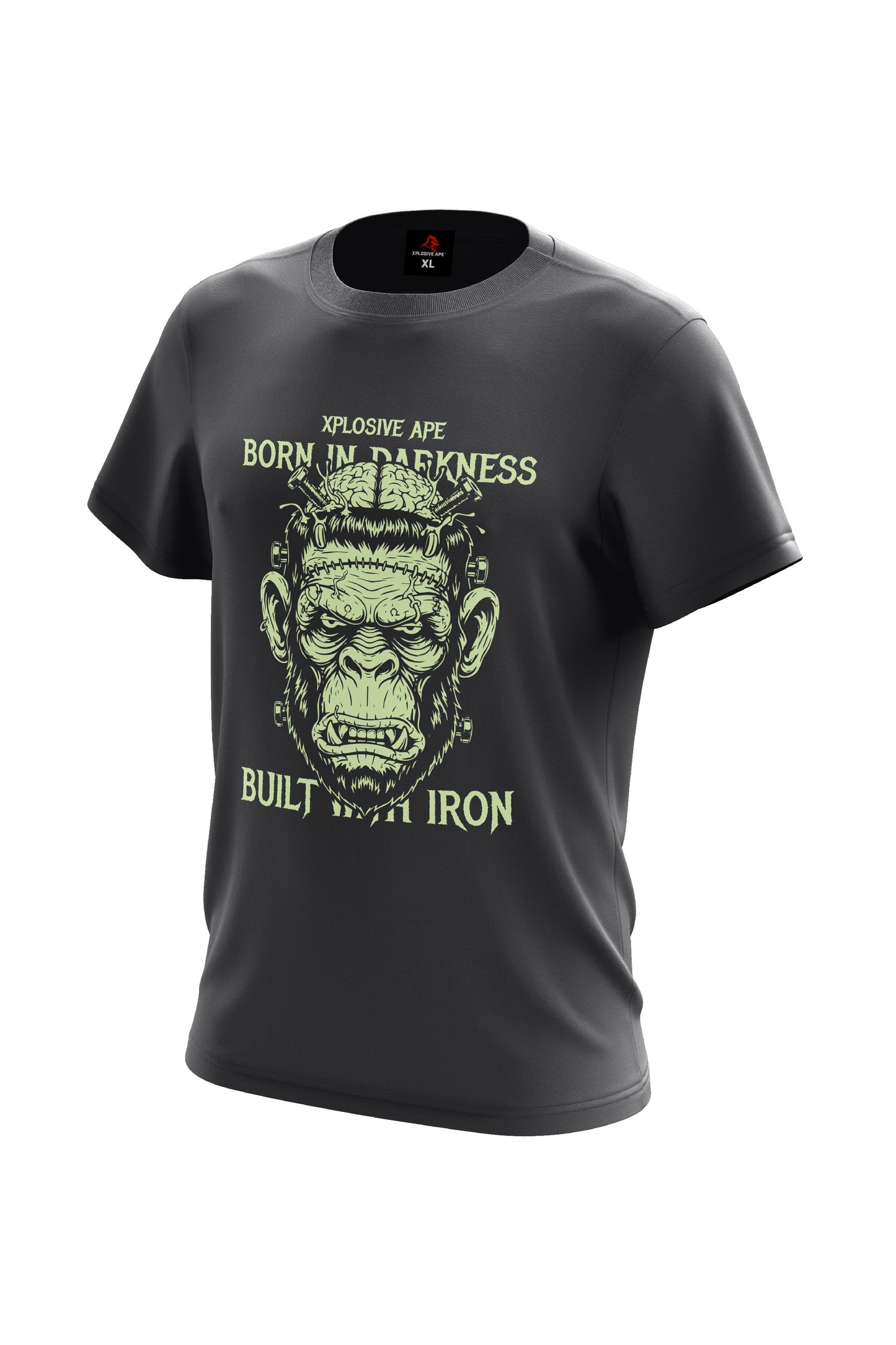 XAPE Frankenape V2 Tee - Charcoal