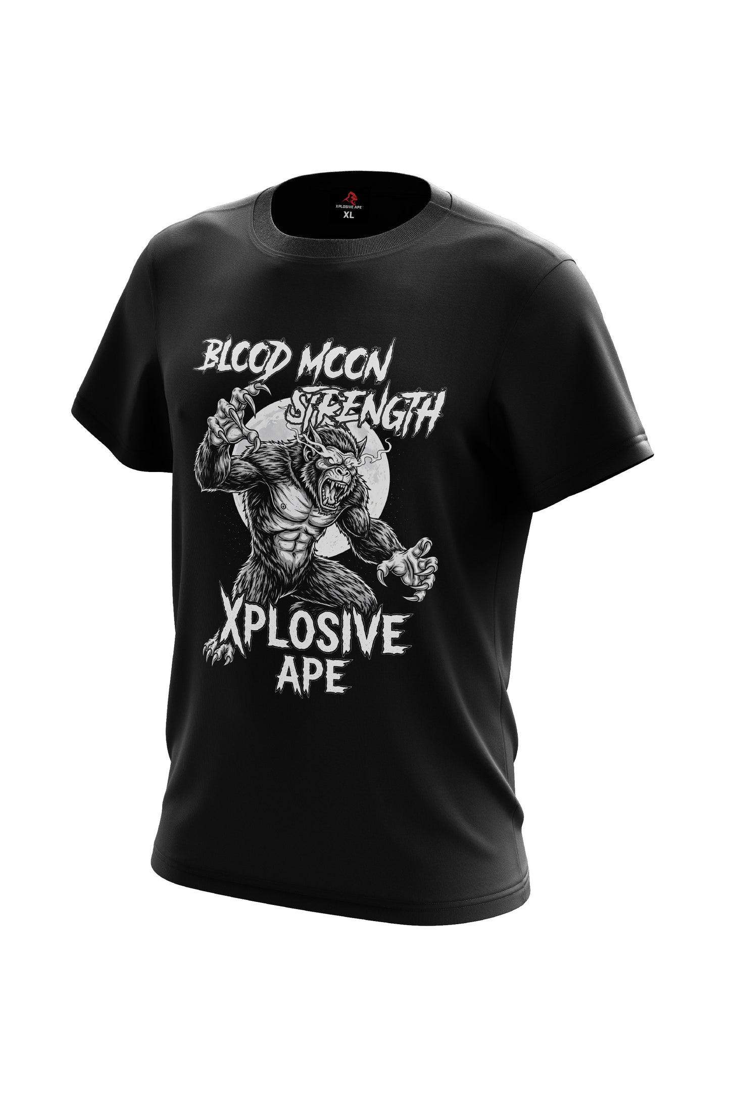 XAPE Blood Moon Strength Tee - Black