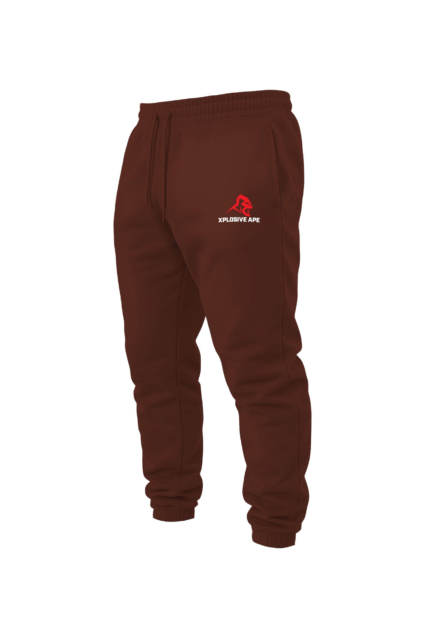 XAPE Original Logo Joggers - Chocolate