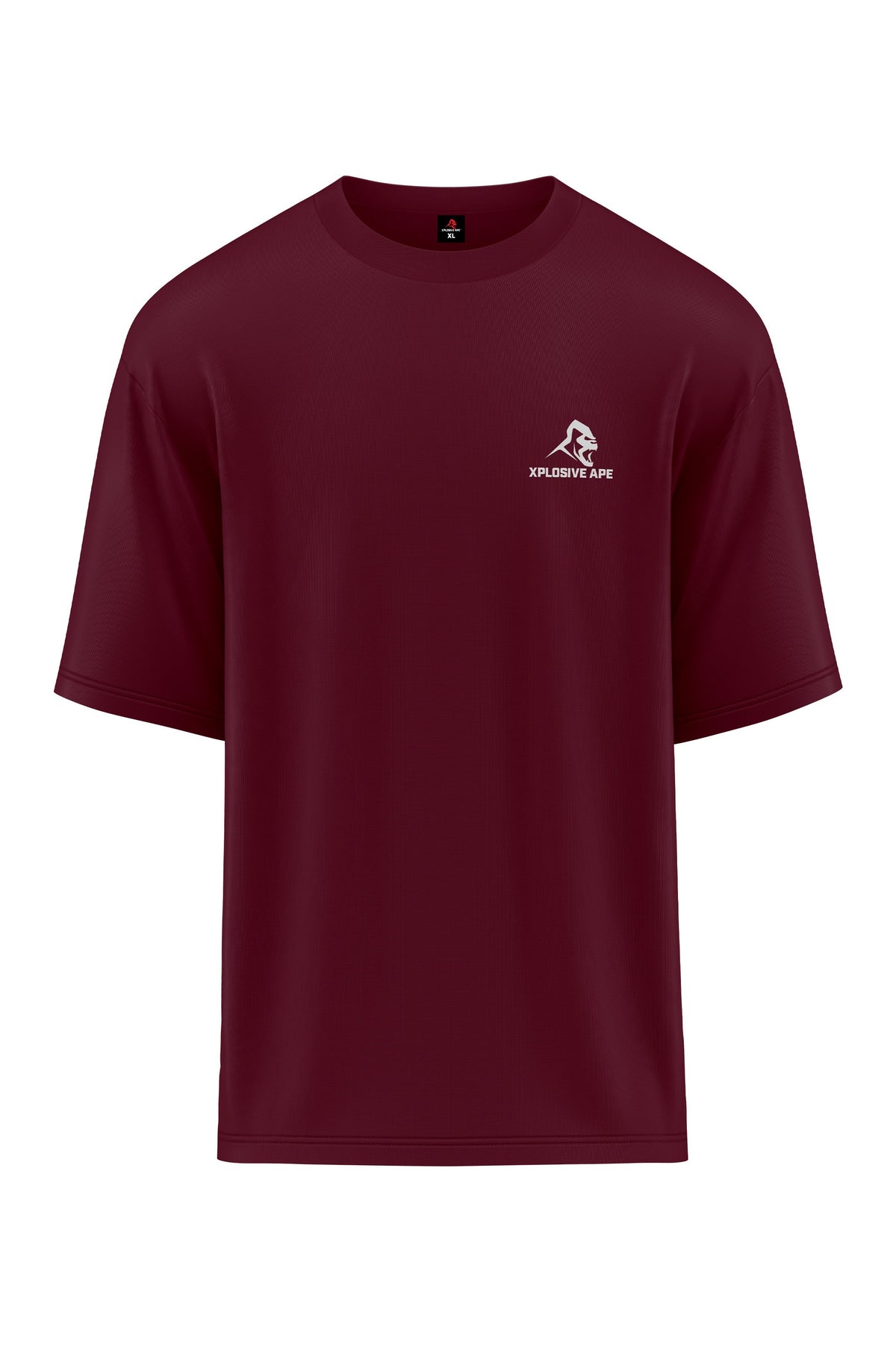 XAPE Primal Oversized Tee - Burgundy