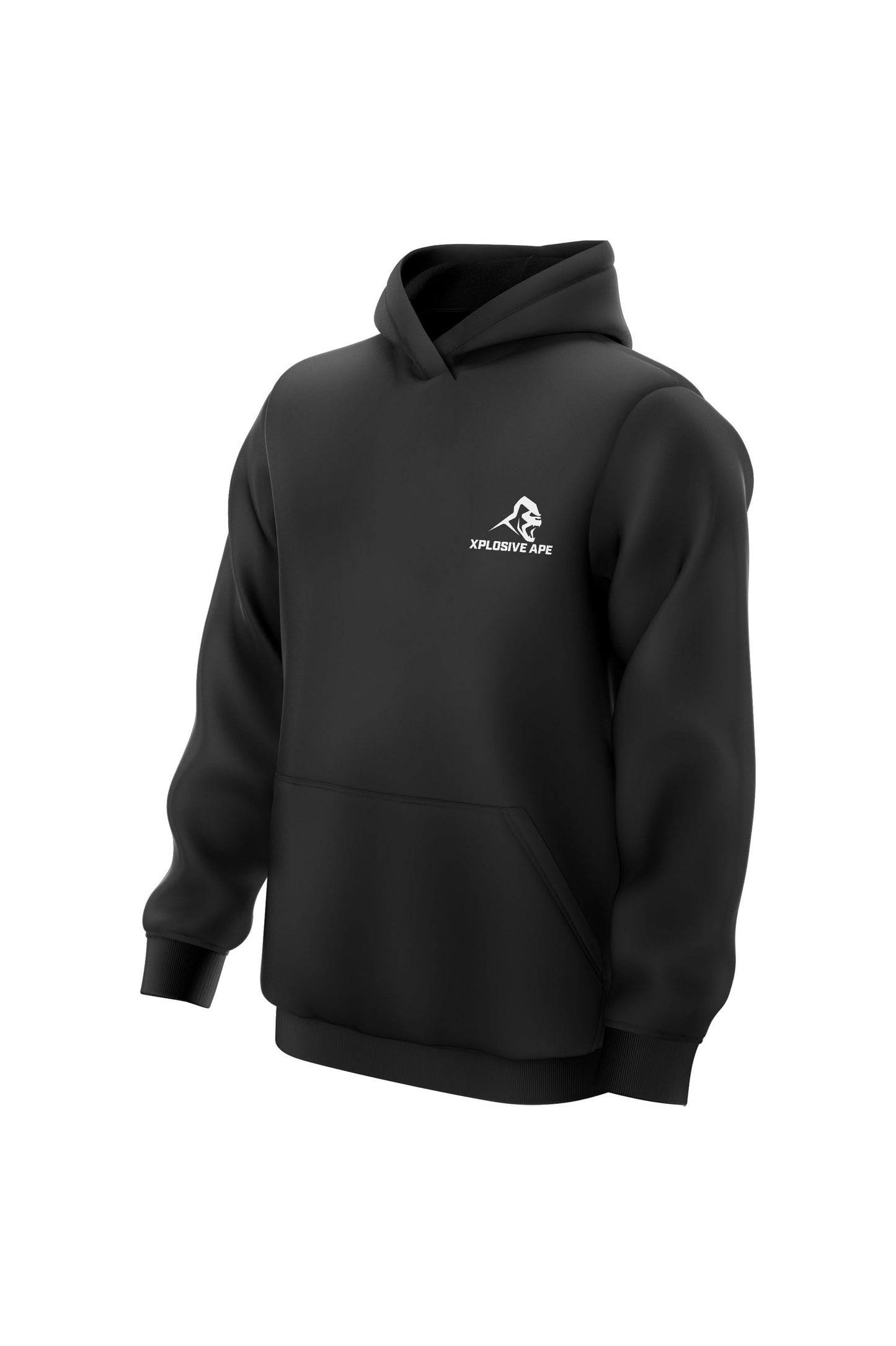 XAPE Stack The Plates Hoodie - Black