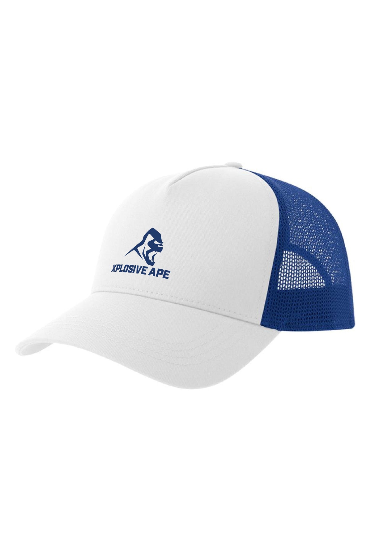XAPE Classic Trucker Cap - White/Royal