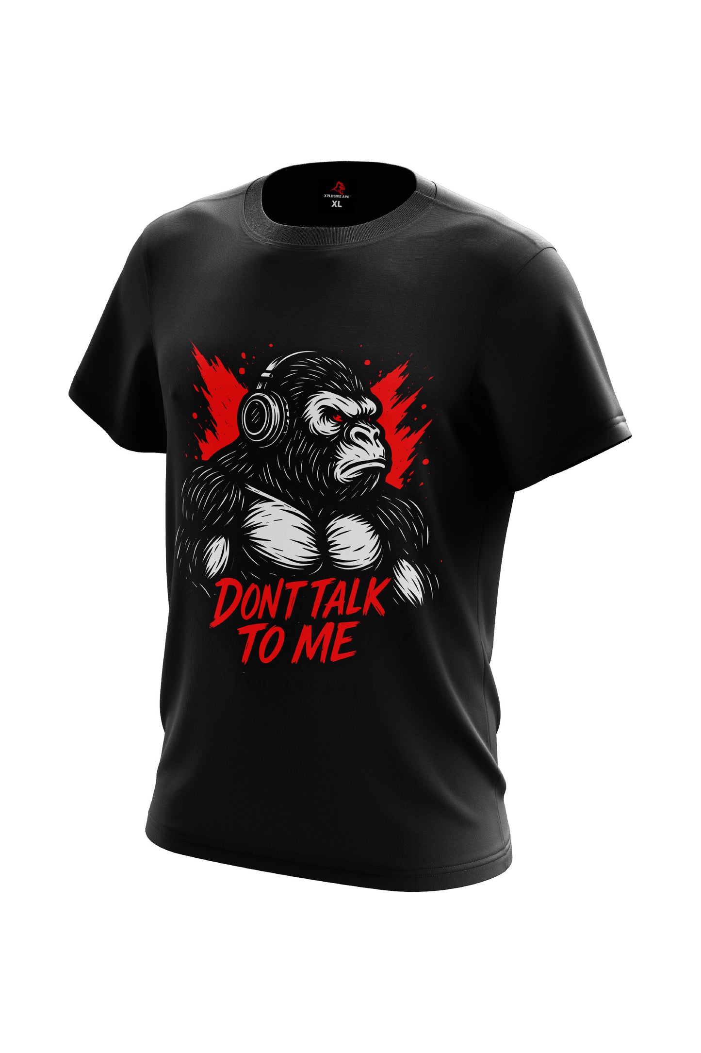 XAPE Don't Talk To Me V2 Tee - Black