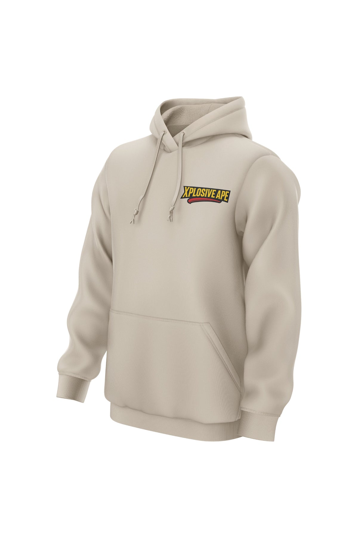 XAPE Steel Thighs String Hoodie - Sand