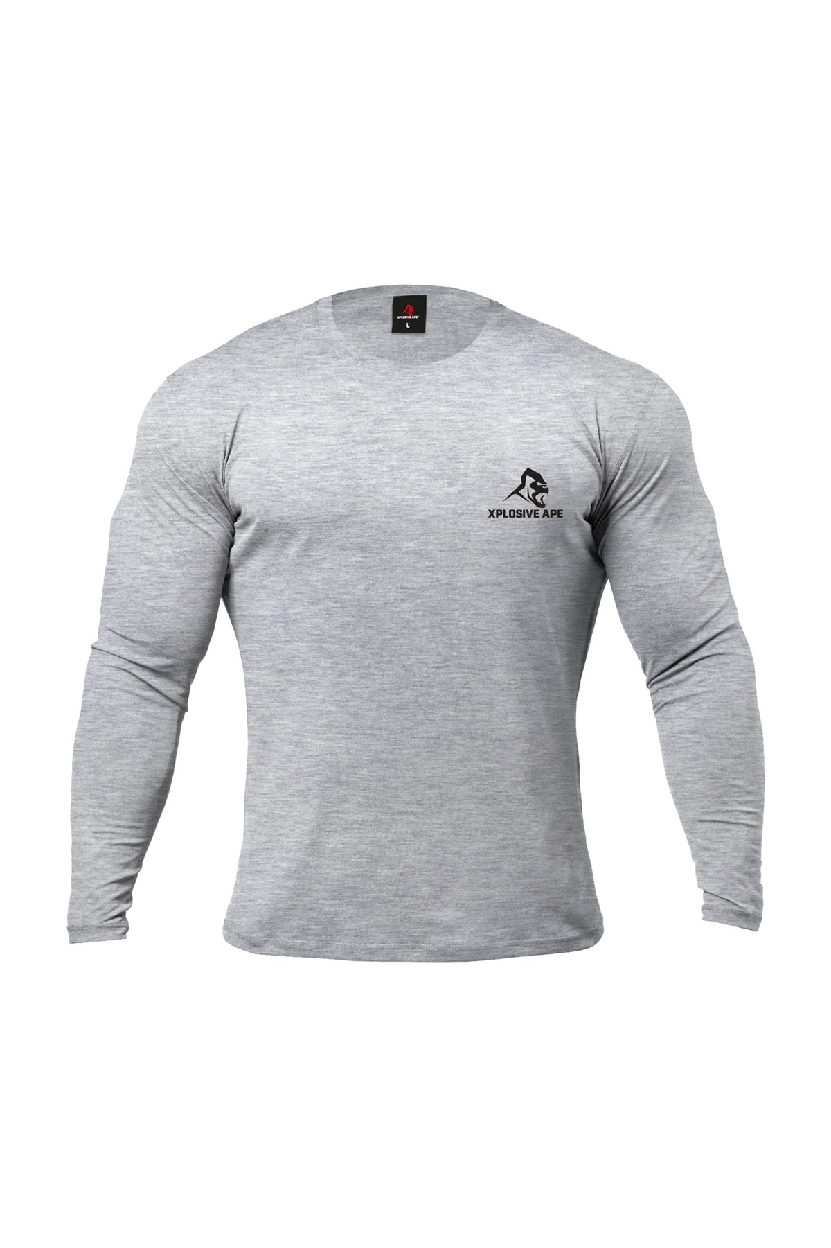 XAPE Claw Long Sleeve Tee - Sports Grey