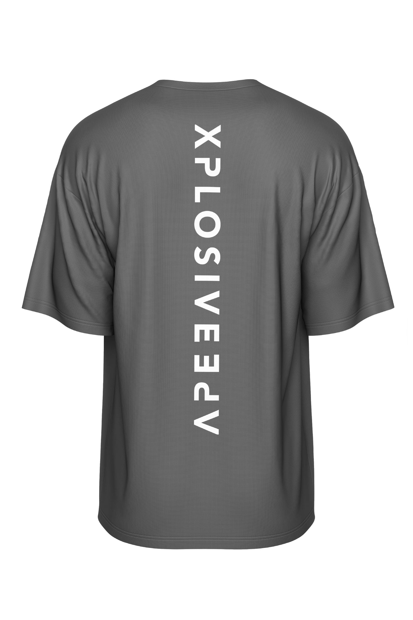 XAPE Futuristic V2 Oversized Tee - Charcoal