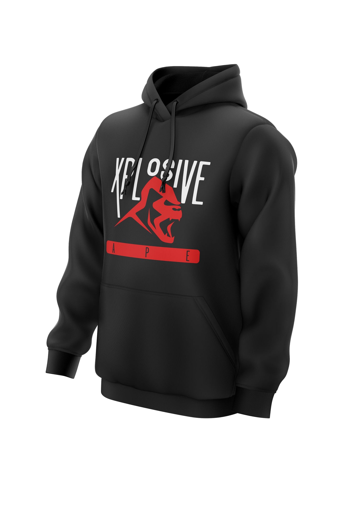 XAPE Imbrute V2 String Hoodie - Black