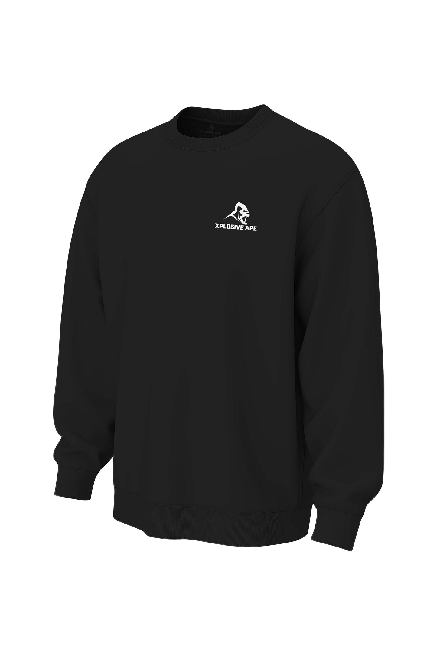 XAPE Prime Logo Oversized Sweatshirt - Black