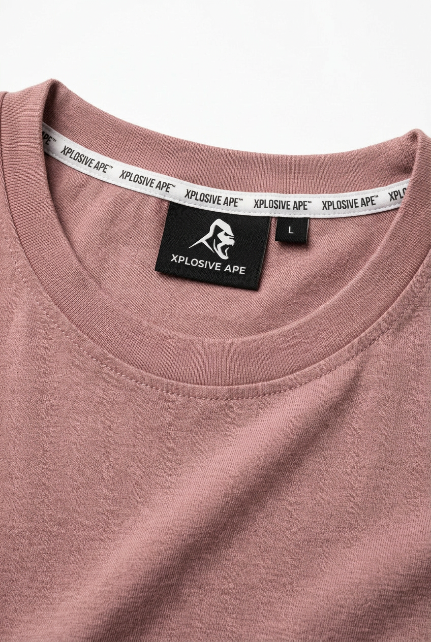 XAPE Graffiti V3 Oversized Tee - Dusty Pink