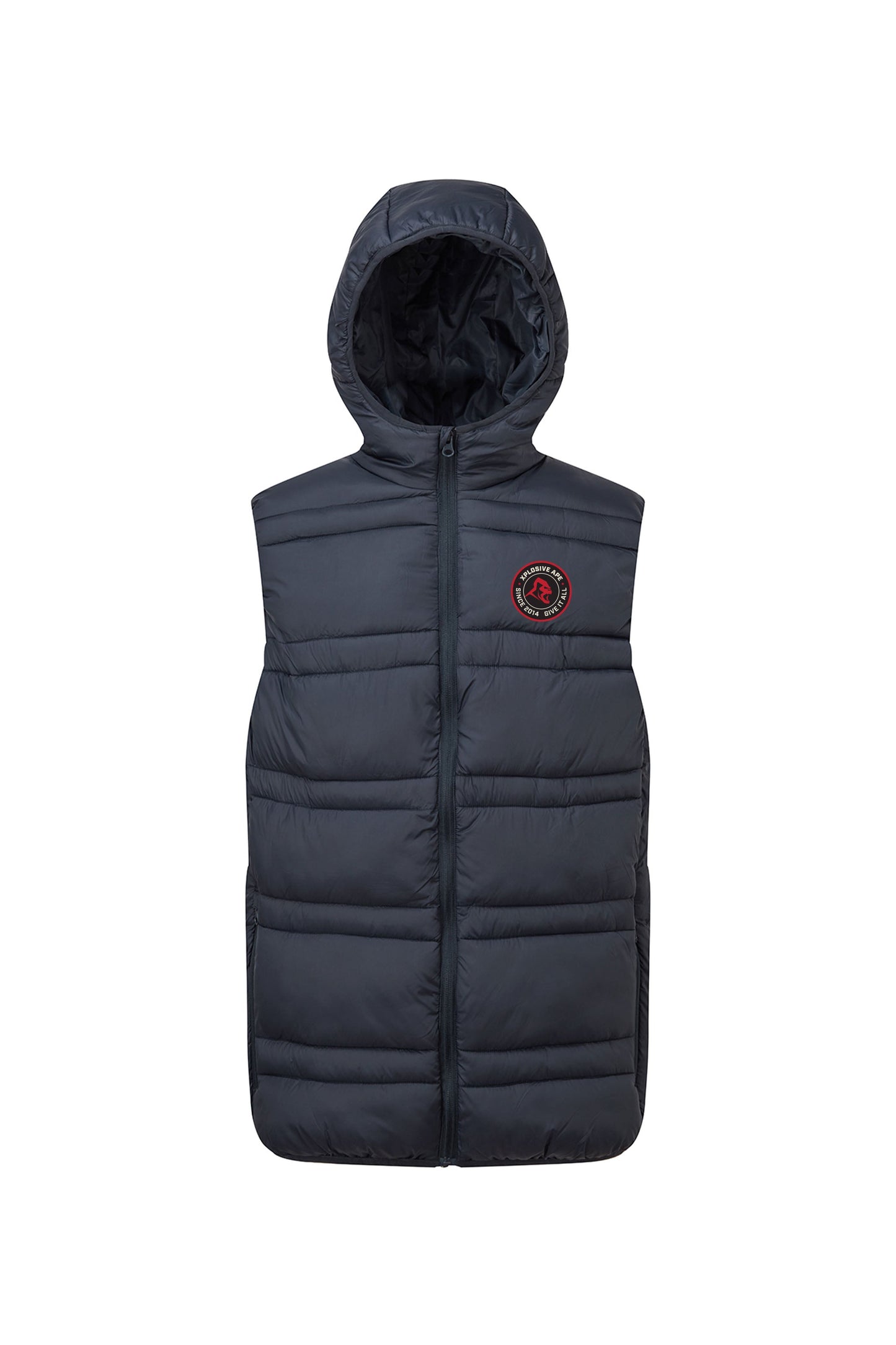 XAPE Core Issue Hooded Bodywarmer Jacket - Navy