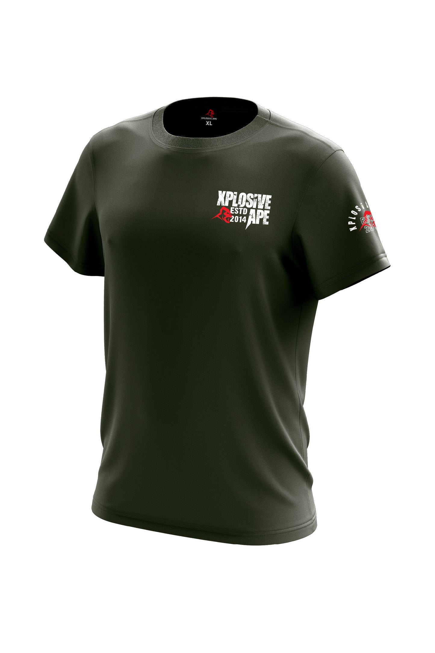 XAPE Squad Base Tee - Military Green