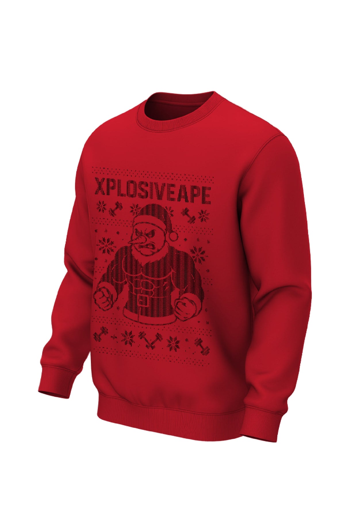 XAPE Snowman Sweatshirt - Red