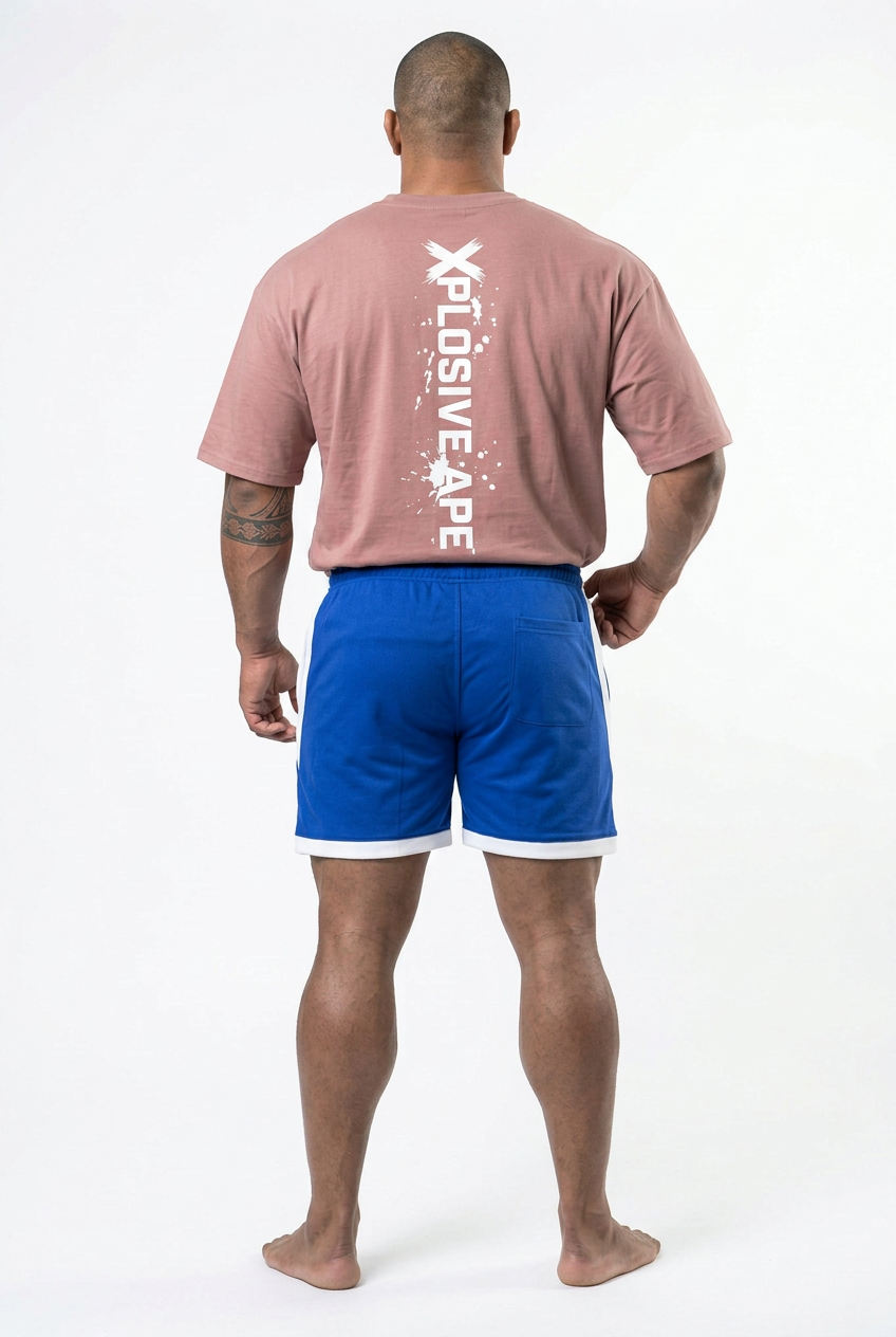 XAPE Varsity V2 Shorts - Royal Blue