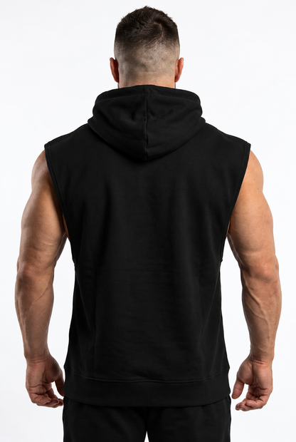 XAPE Apex Drop Arm Muscle Top - Black