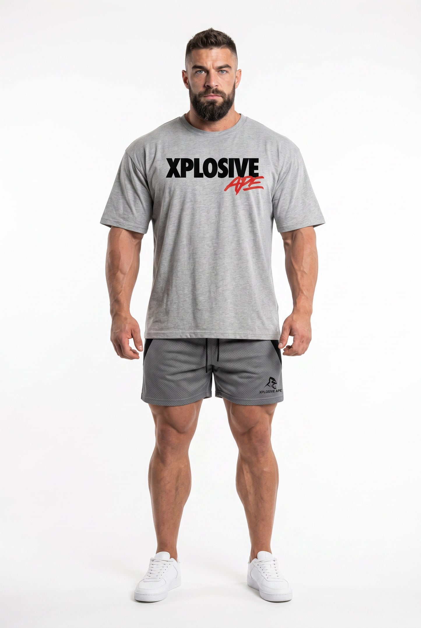XAPE Armour Flex Shorts - Grey