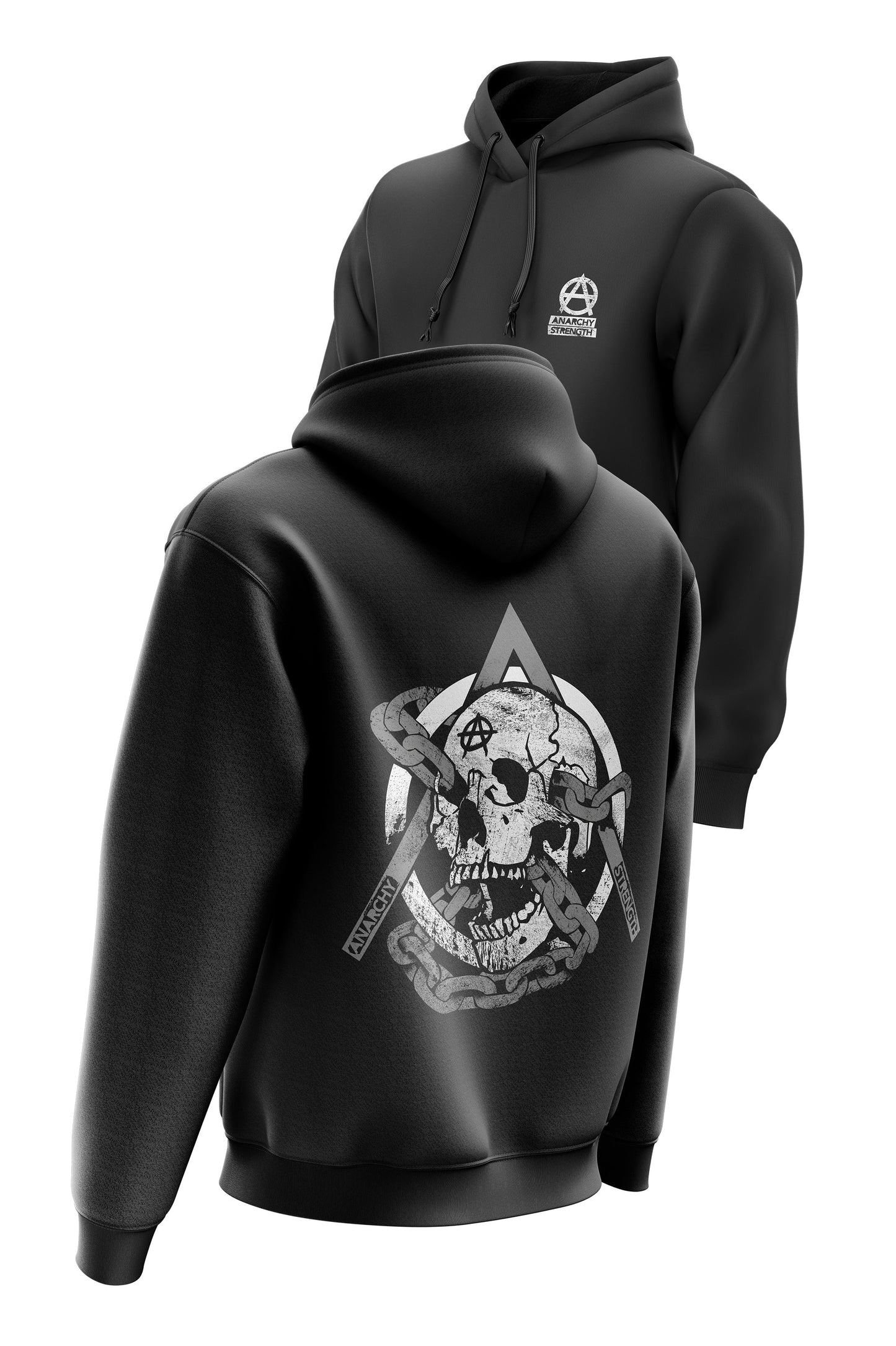 AS Skullchain Hoodie - Black