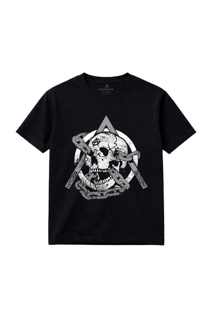 AS Skullchain Tee - Black