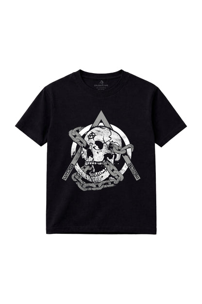 AS Skullchain Tee - Black
