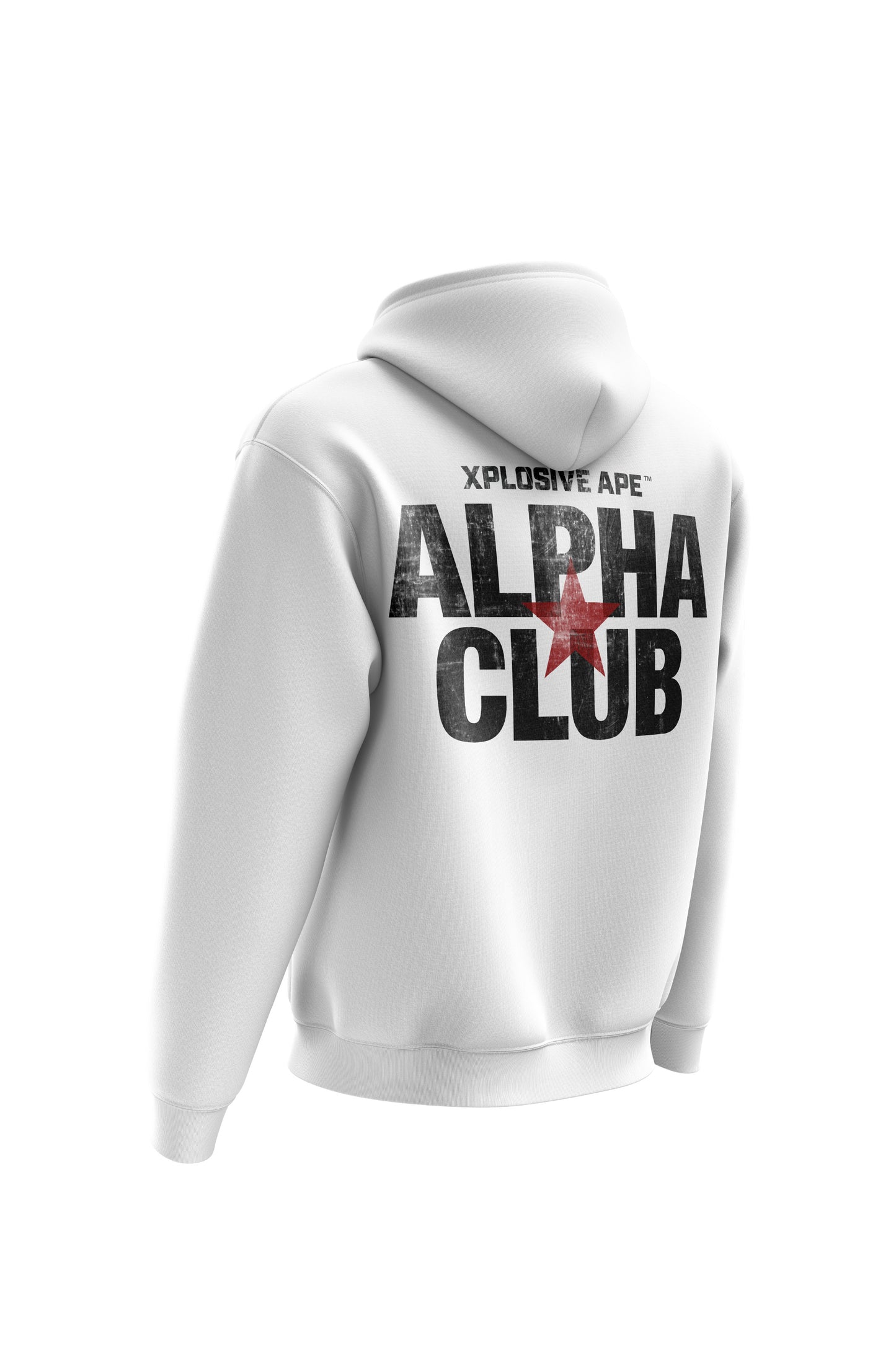 XAPE Alpha Club Hoodie & Tee Combo - White