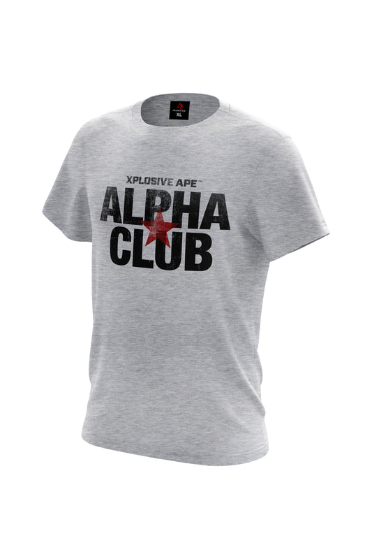 XAPE Alpha Club Tee - Sports Grey