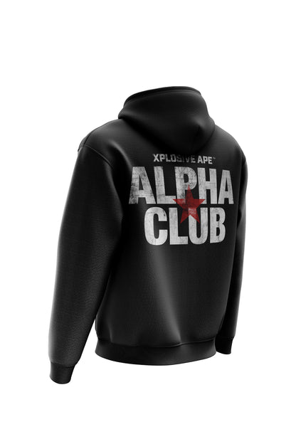 XAPE Alpha Club Hoodie - Black