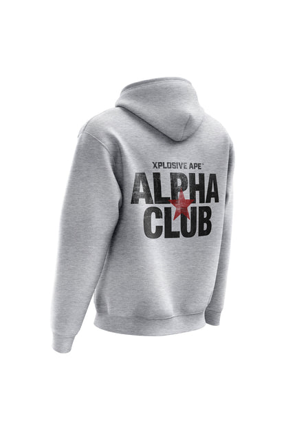 XAPE Alpha Club Hoodie - Heather Grey