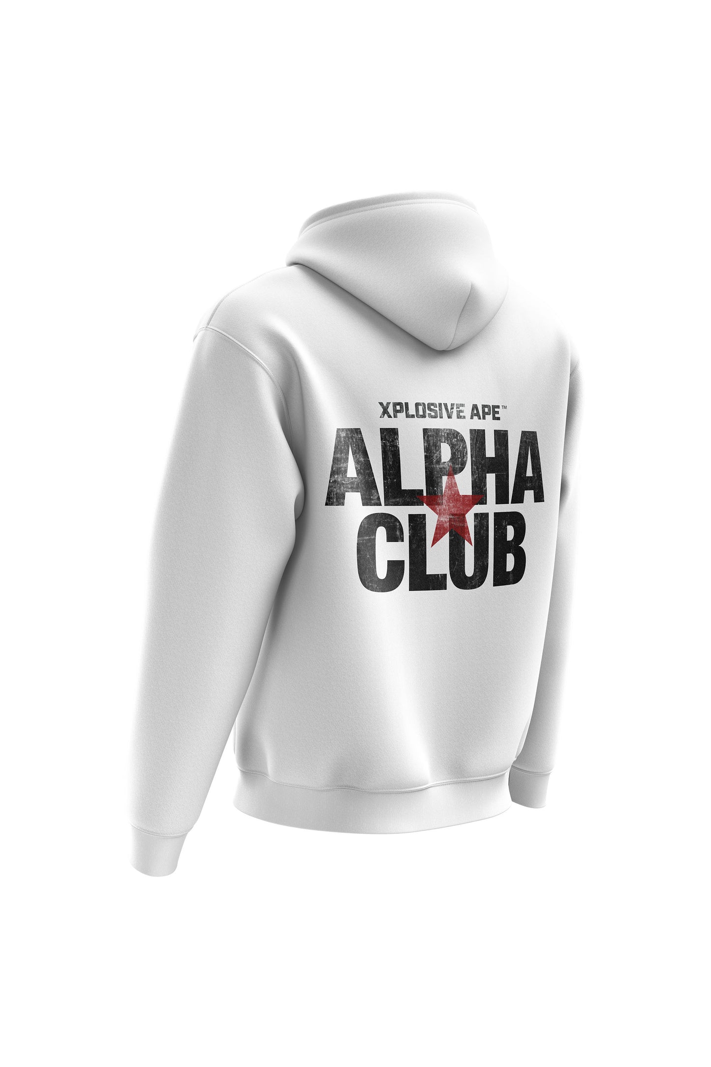 XAPE Alpha Club Hoodie - White