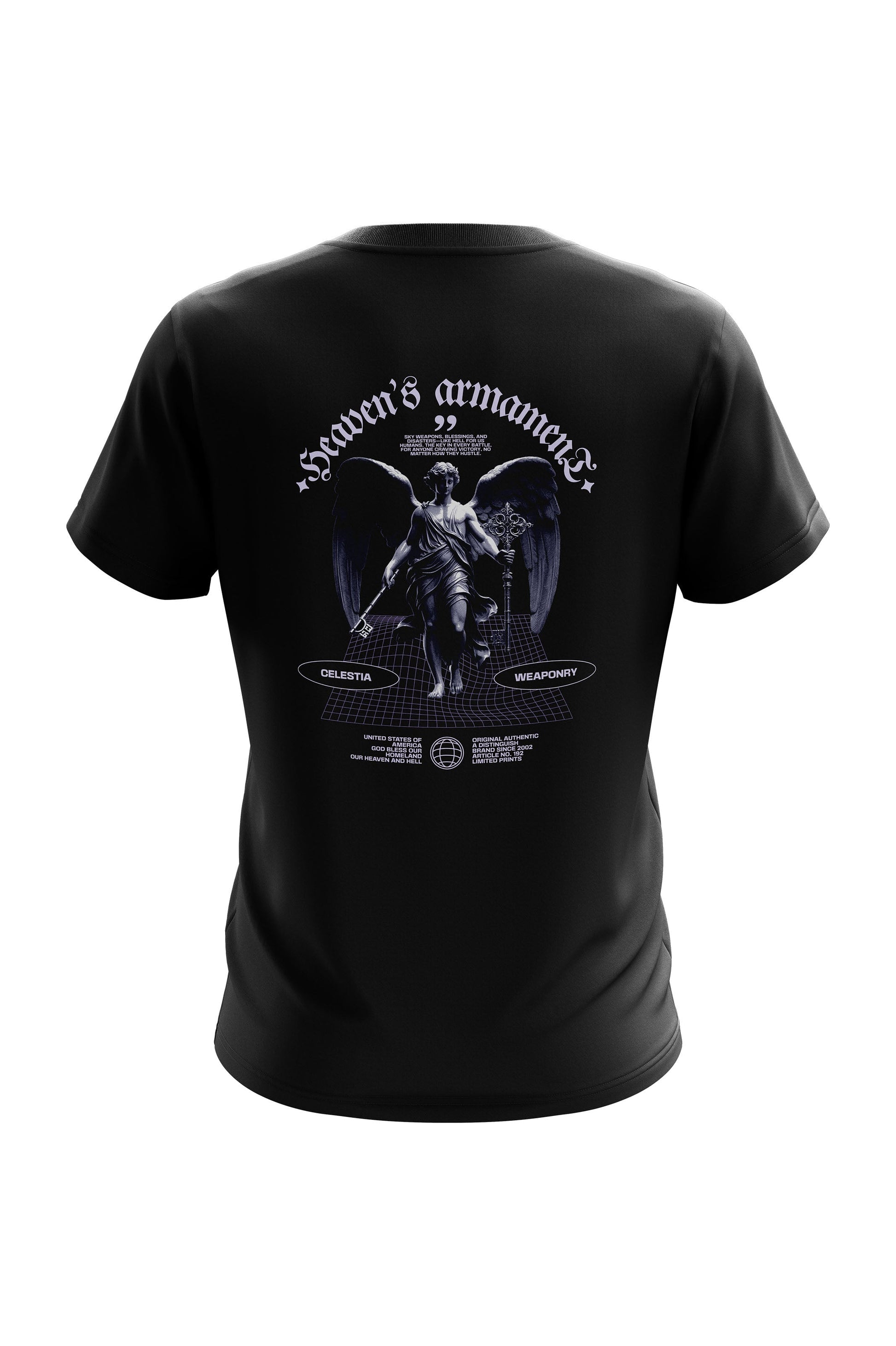 Untold Studios Angel Graphic V1 Tee - Black