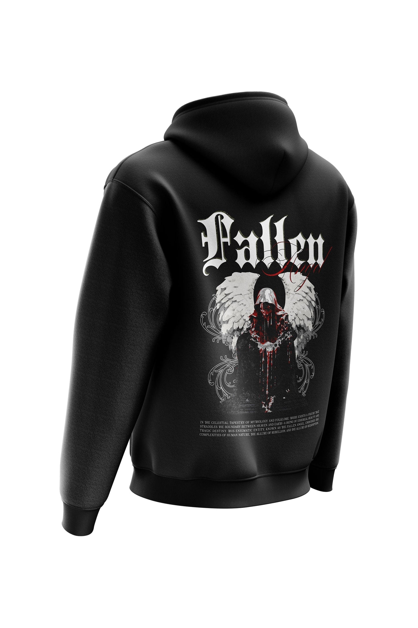 US Angel V2 Hoodie - Black