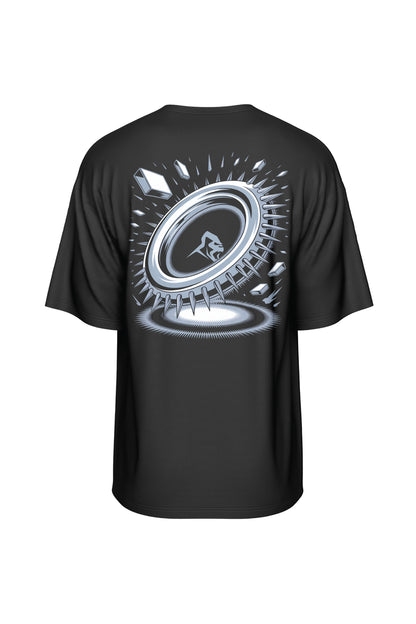 XAPE Apex Core Oversized Tee - Black