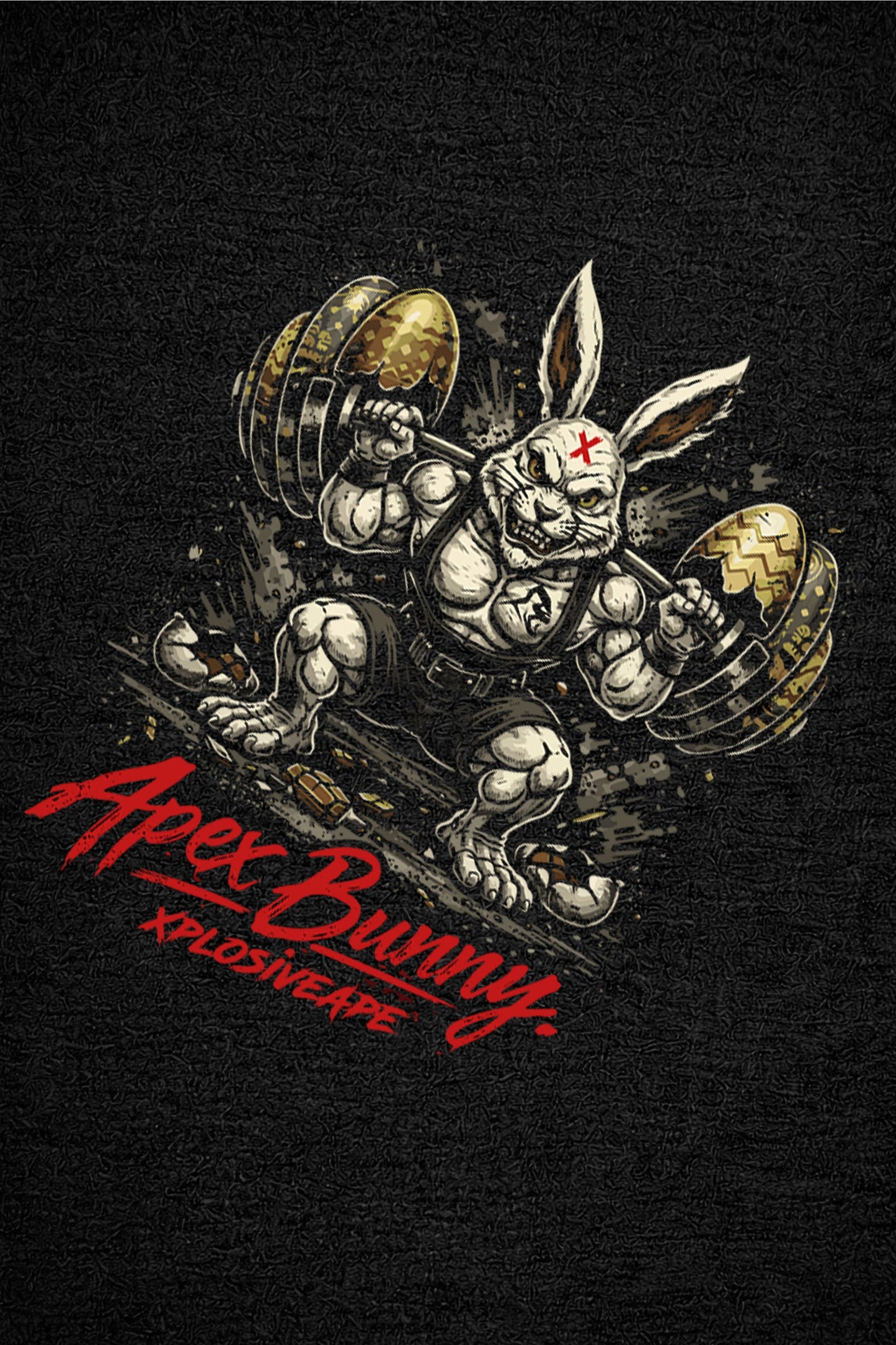 XAPE Apex Bunny Tee - Black