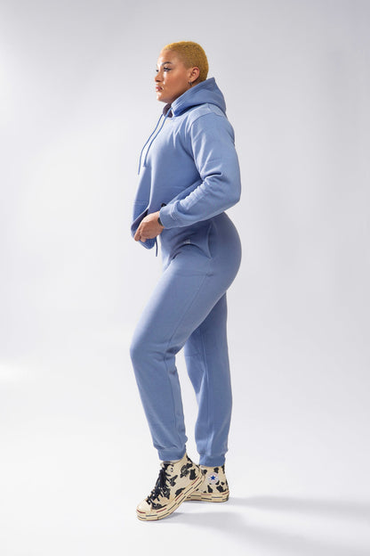 XAPE Core Logo Joggers - Slate Blue