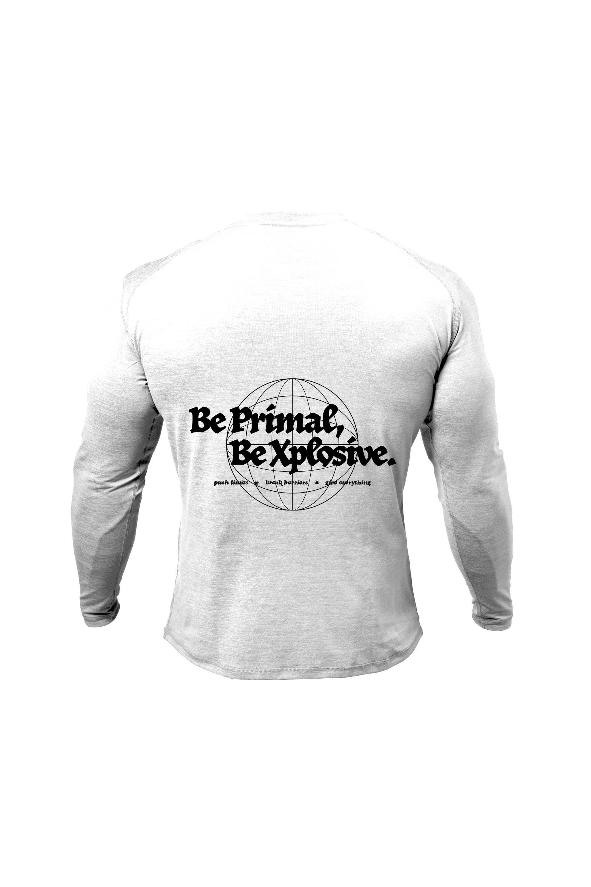 XAPE Primal Globe V2 Sweatshirt - White