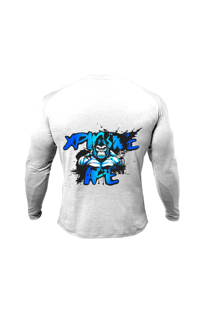 XAPE Splatter Graffiti V4 Sweatshirt - White