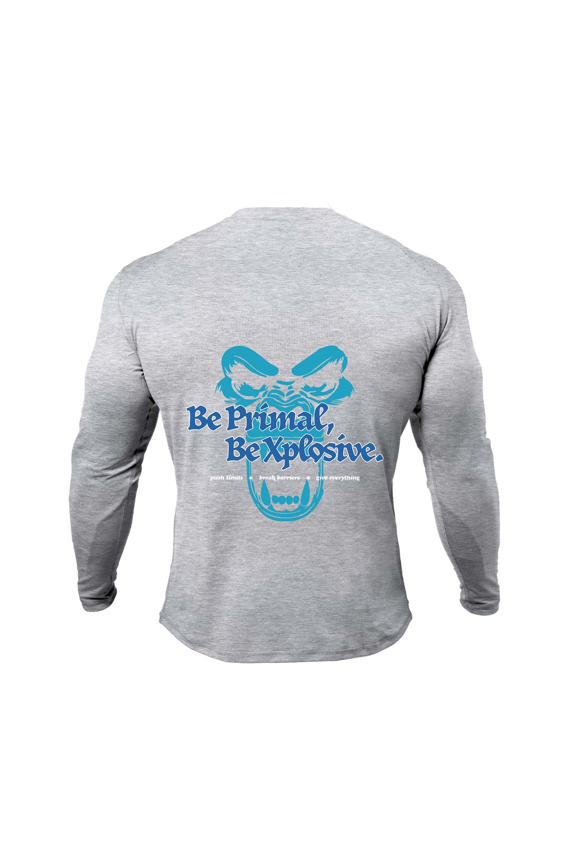 XAPE Primal Power V3 Sweatshirt - Grey Marl