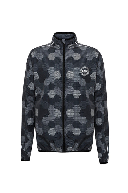 XAPE Badge Logo Fitness Jacket - Black