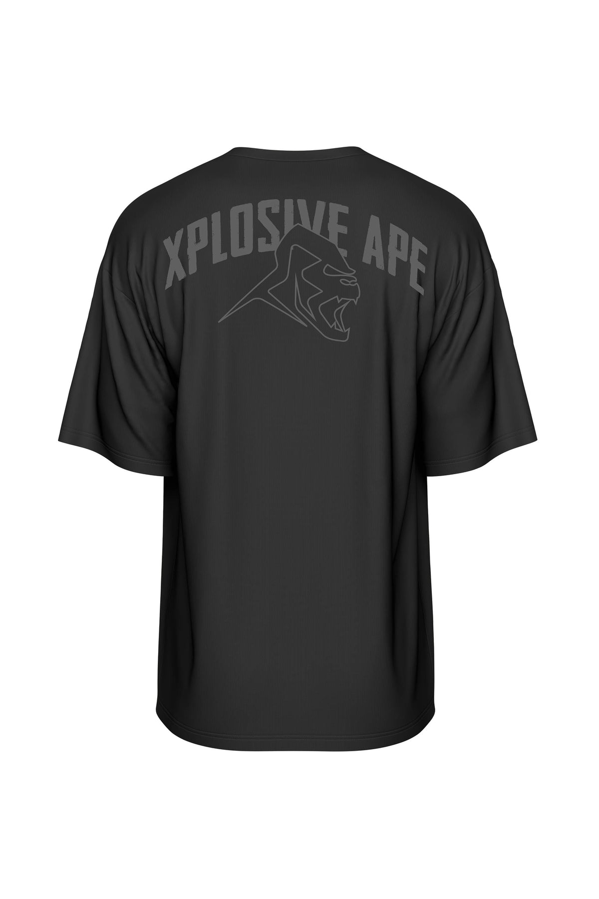 XAPE Apex Logo Oversized Tee - Black