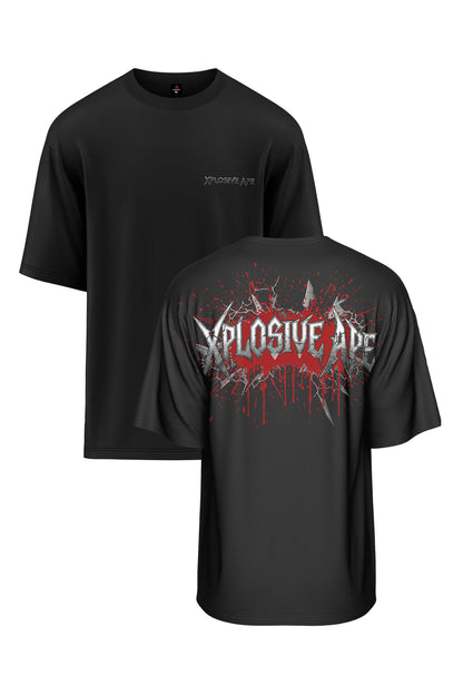 XAPE Bloodchrome Oversized Tee - Black