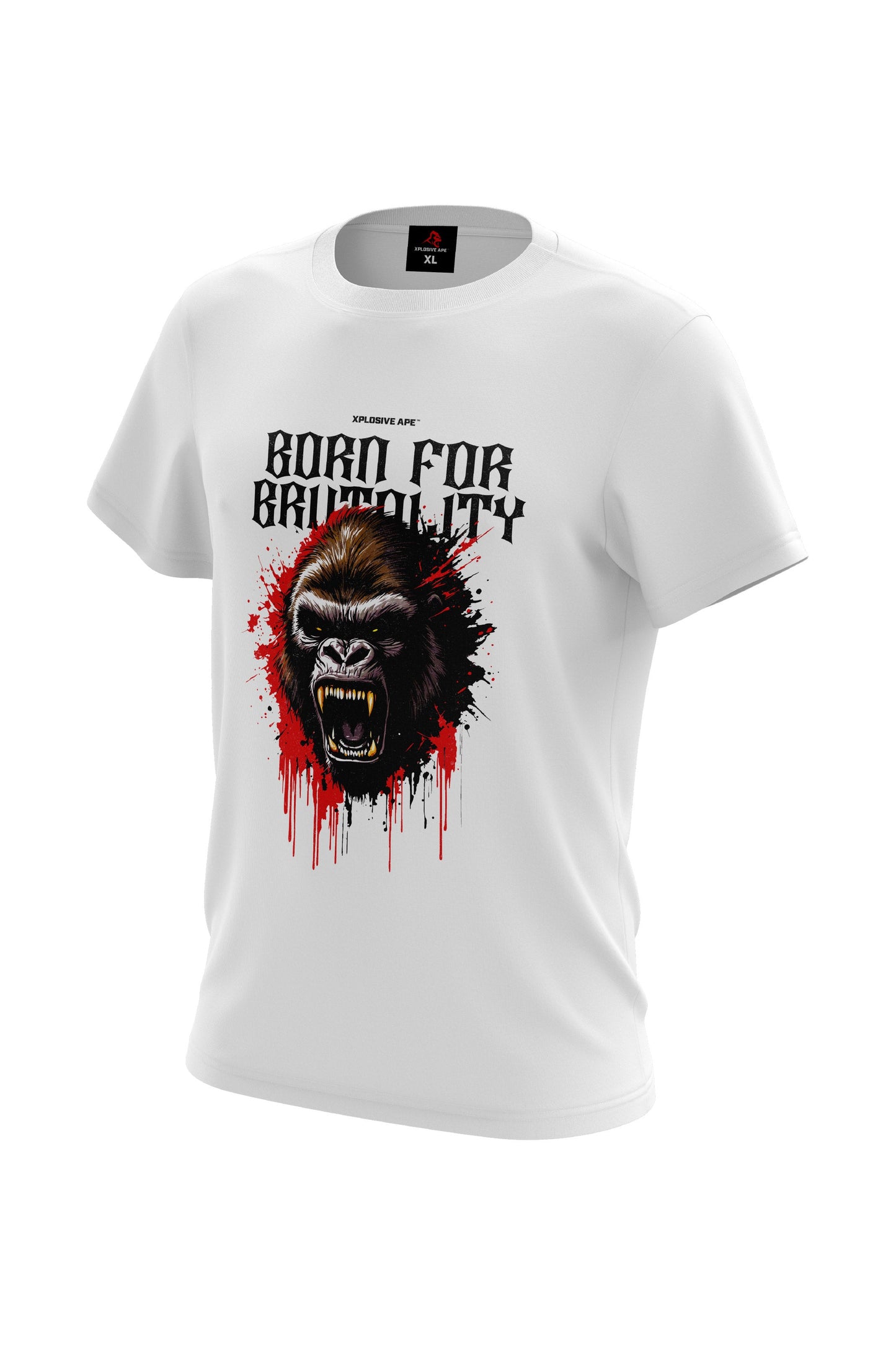 XAPE Brutal Mode Tee - White