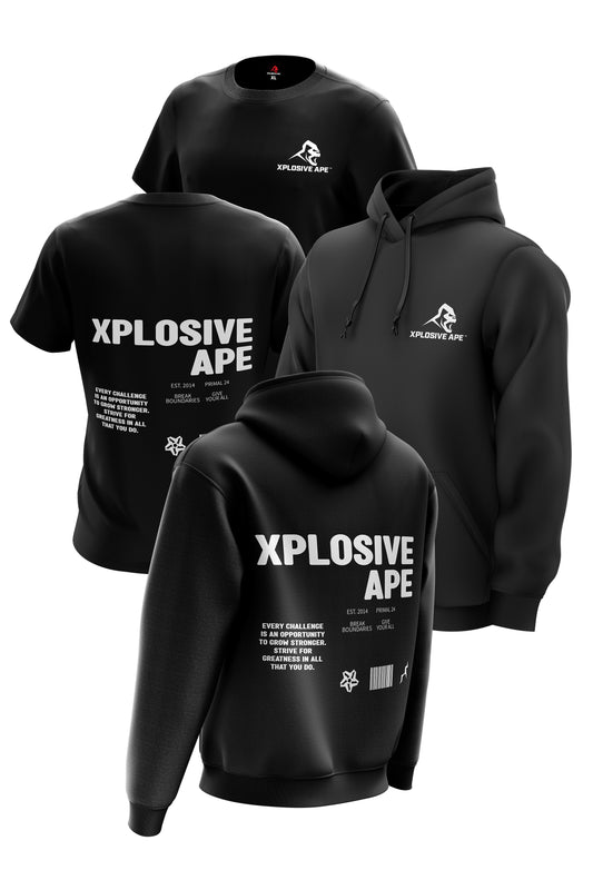 XAPE Challenge Opportunity V2 Hoodie & Tee - Black