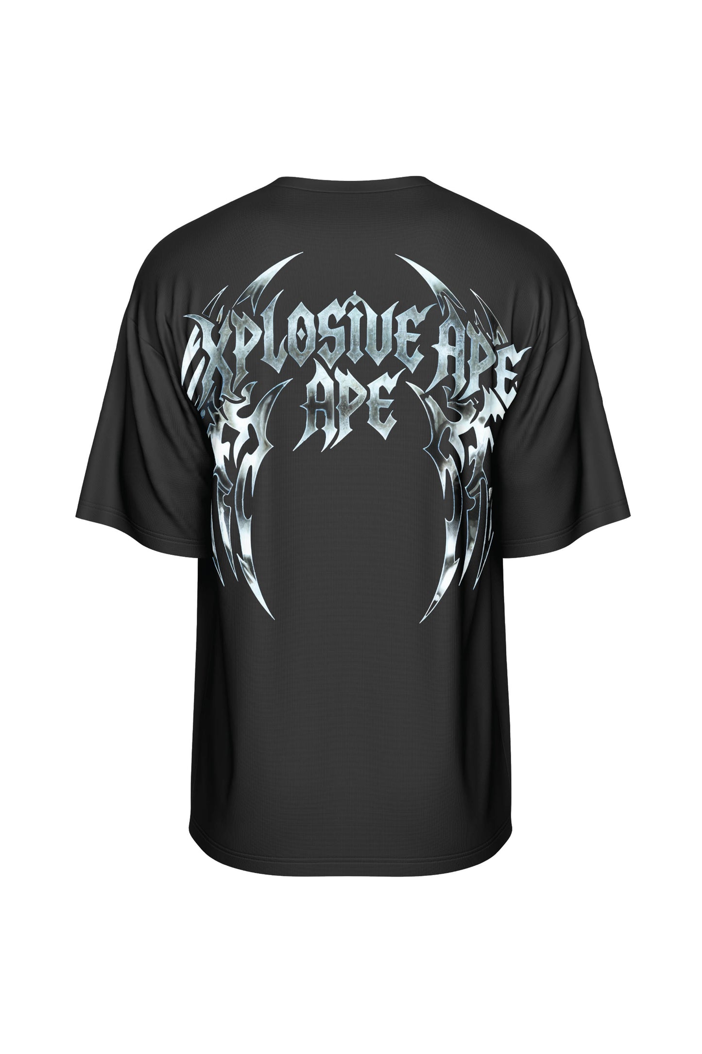 XAPE Chromeblade Wings Oversized Tee - Black