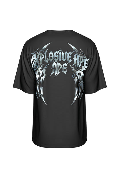 XAPE Chromeblade Wings Oversized Tee - Black