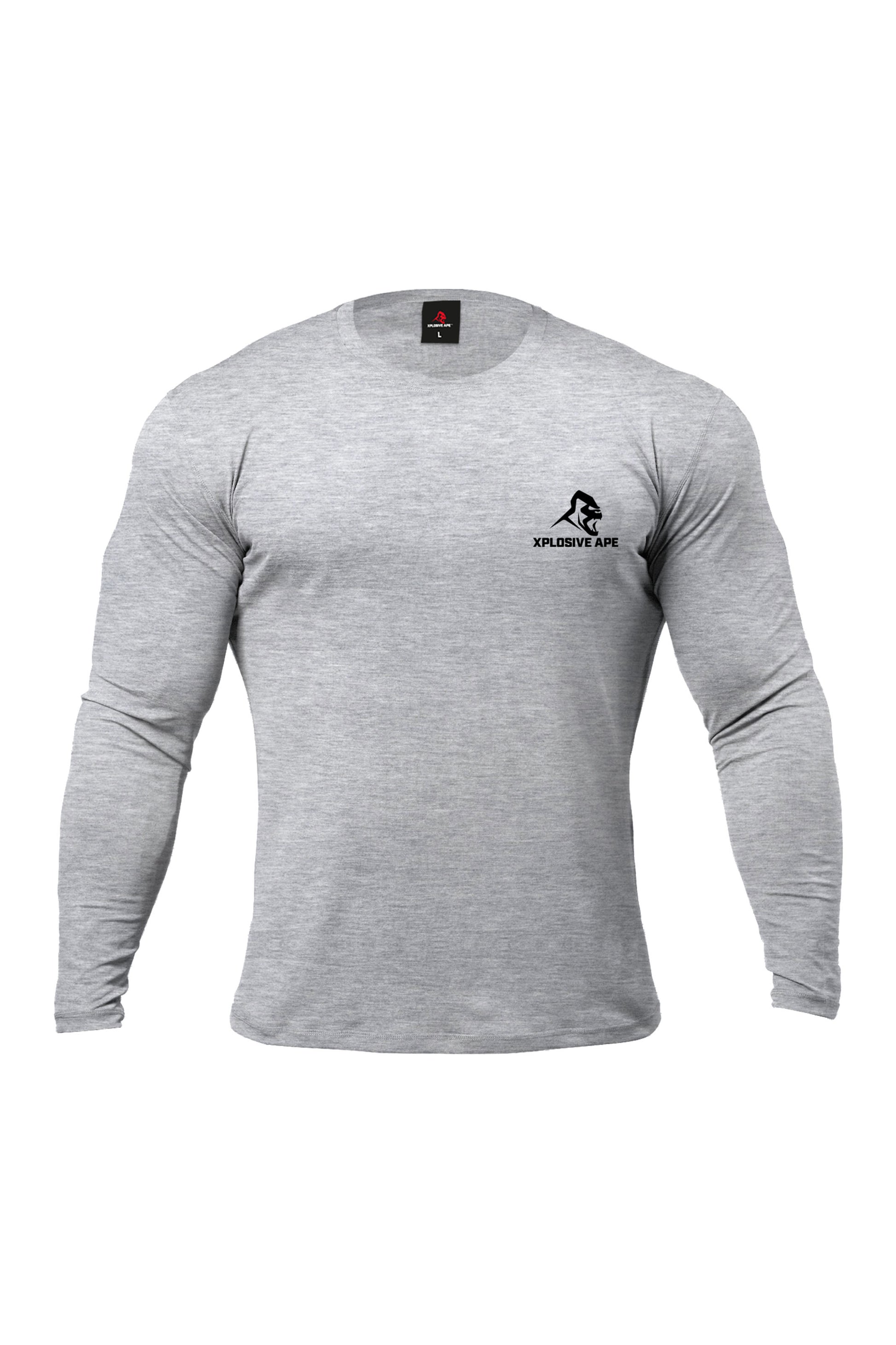 XAPE Claw Long Sleeve Tee - Sports Grey