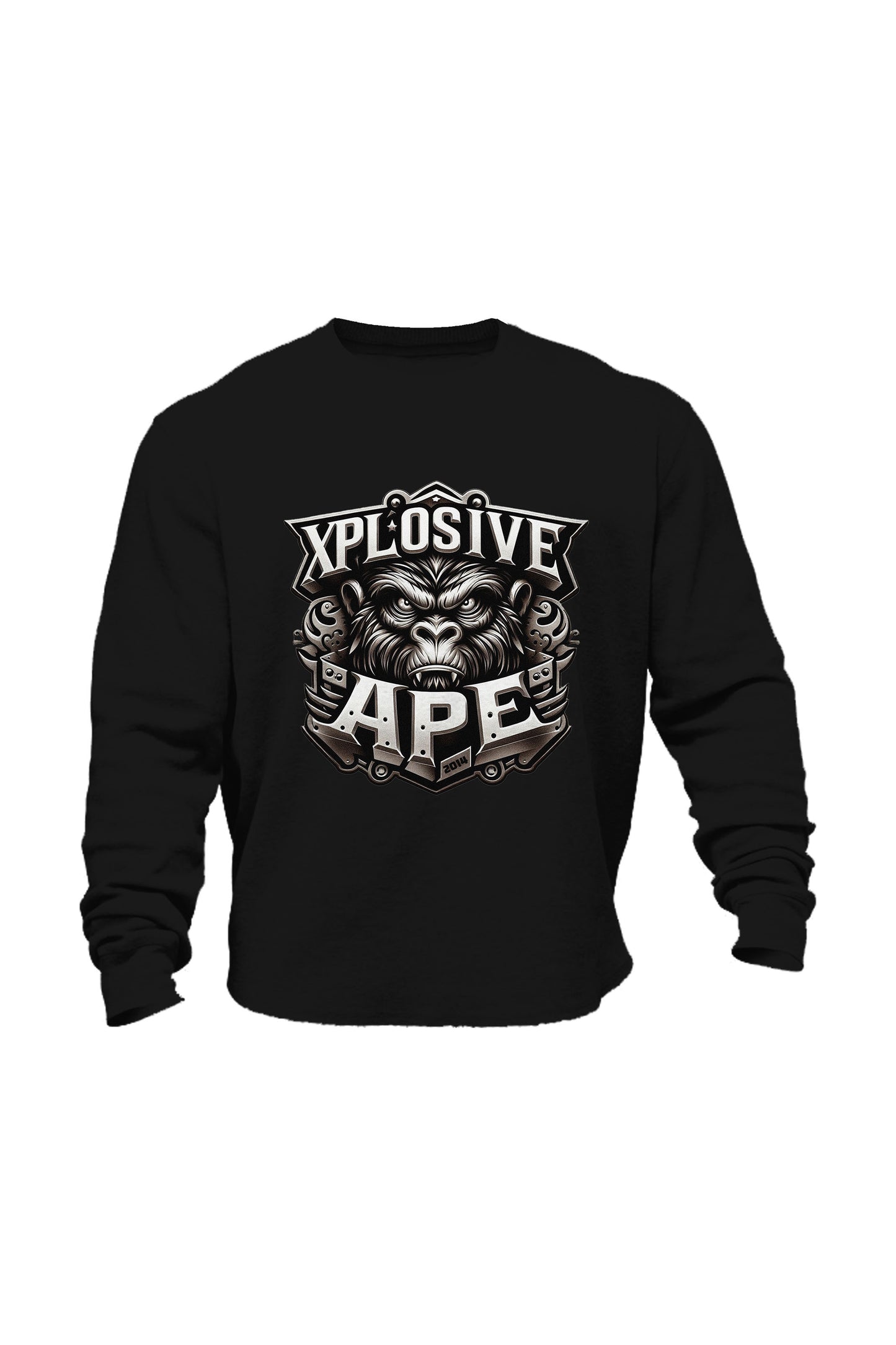 XAPE Clockwork Sweatshirt - Black