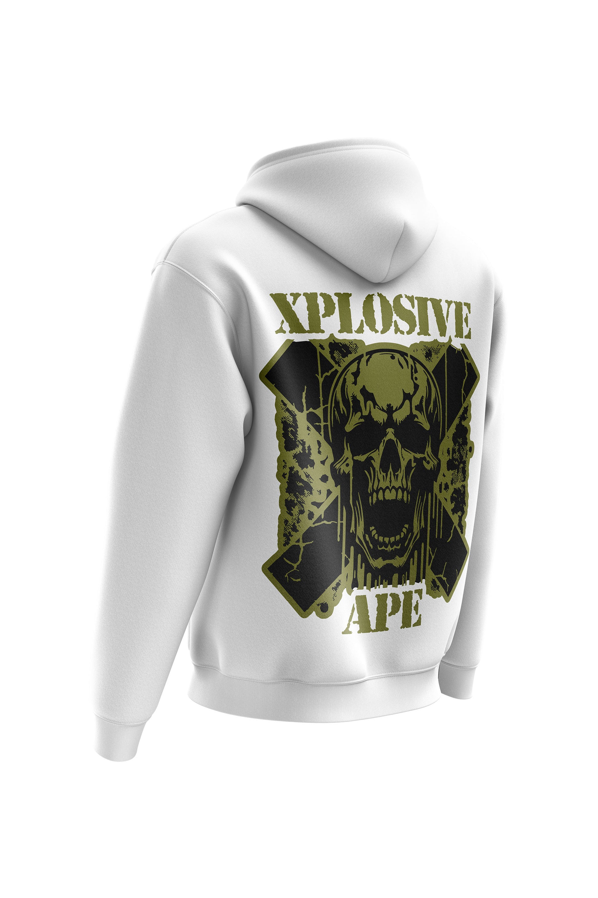 XAPE Commander Hoodie - White