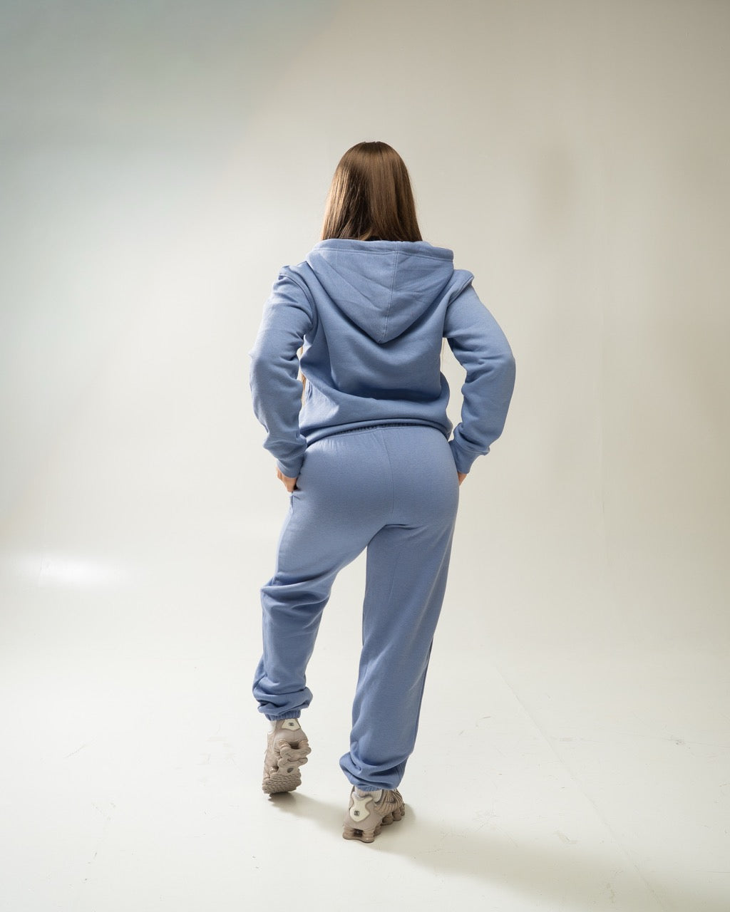 XAPE Core Logo Studio Joggers - Slate Blue