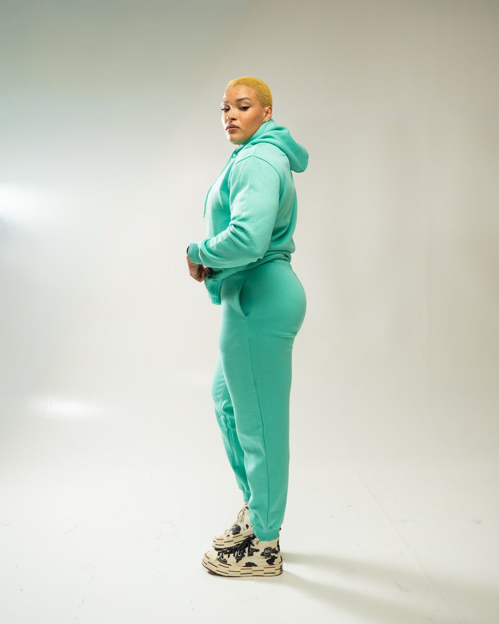 XAPE Core Logo Hoodie - Deep Teal