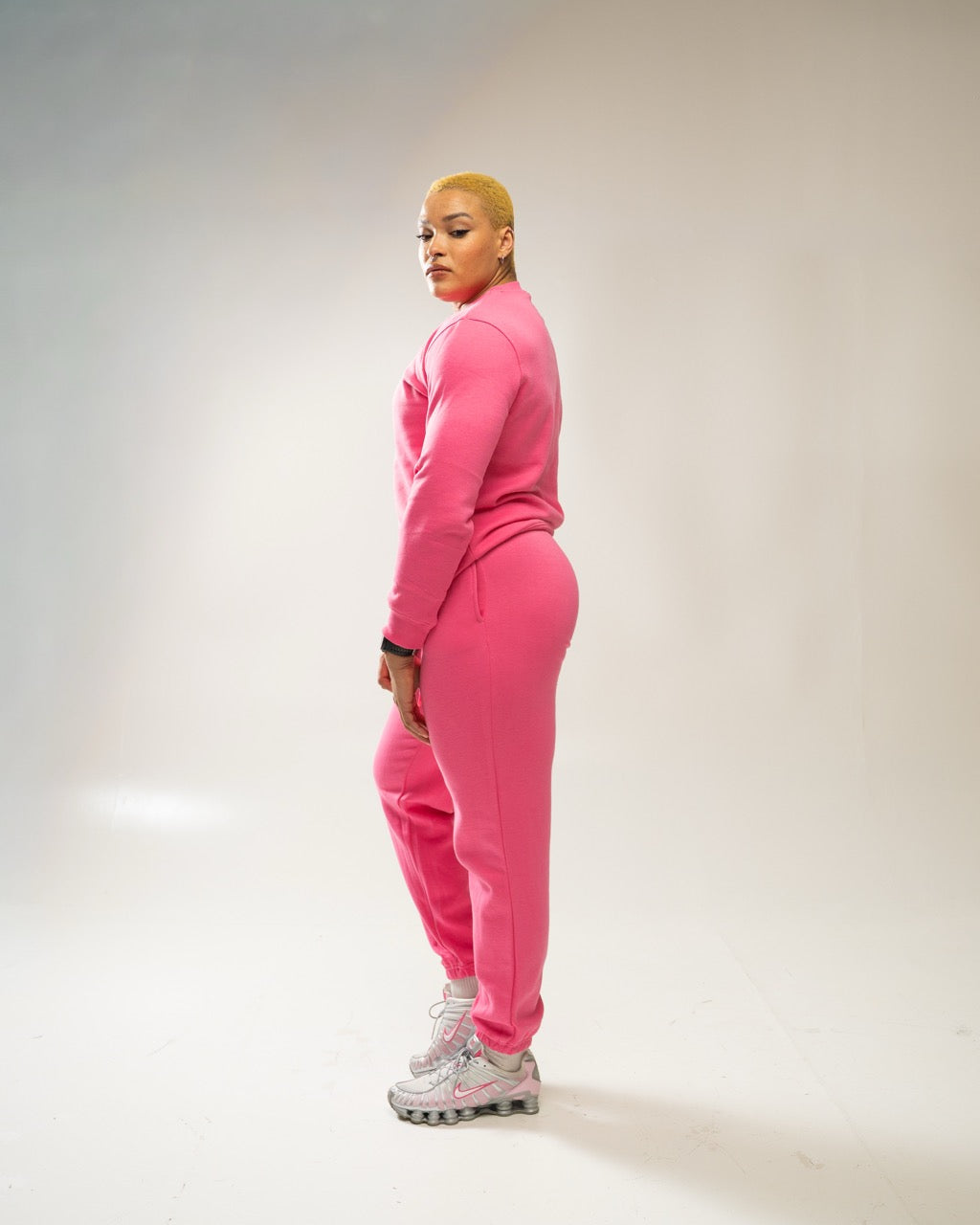 XAPE Core Logo Sweatshirt - Dusty Pink