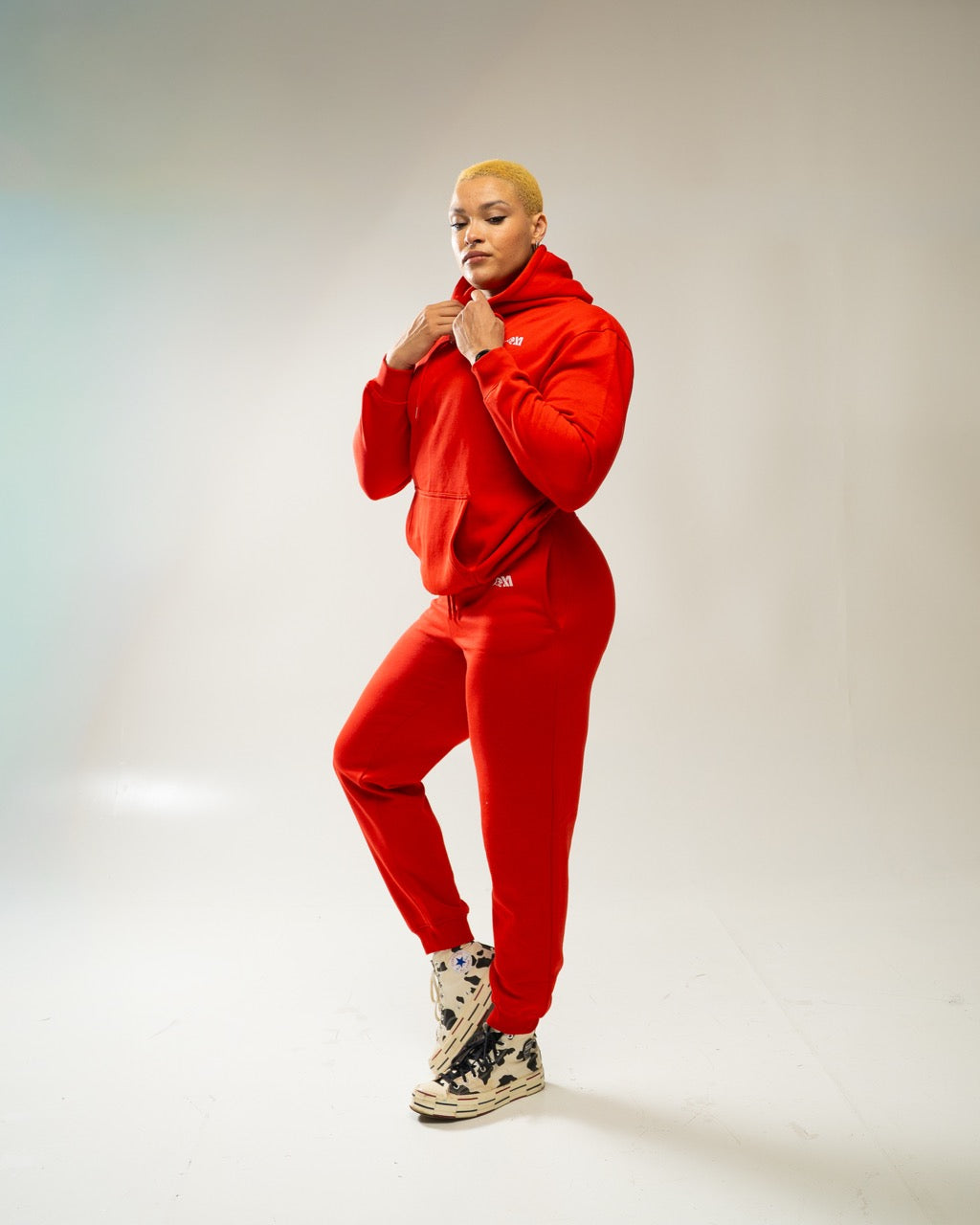 XAPE Core Logo Hoodie - Red