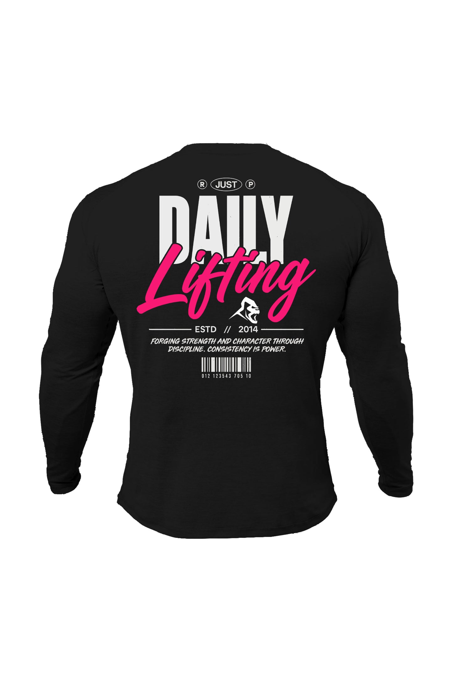 XAPE Daily Lifting Long Sleeve Tee - Black